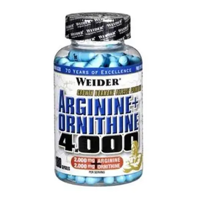 Weider Arginine + Ornithine 4000 180 kapslí