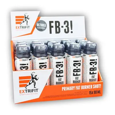 Extrifit FB-3! Fat Burner Shot 15 x 90ml