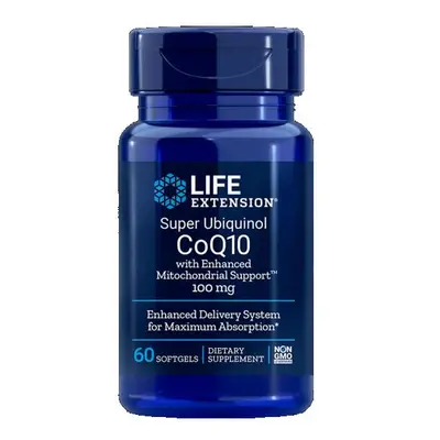 Life Extension Super Ubiquinol CoQ10 with Enhanced Mitochondrial Support 100mg 60 Tobolek