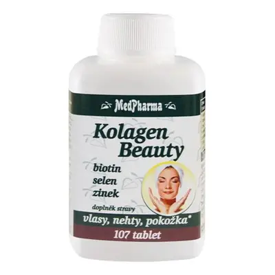 MedPharma Kolagen Beauty biotin, selen, zinek 107 tablet