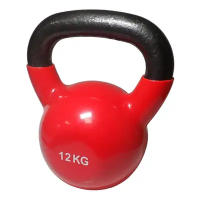 Kubisport Kettlebell 12 kg litina s vinylovým potahem