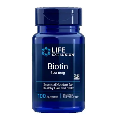 Life Extension Biotin 100 kapslí