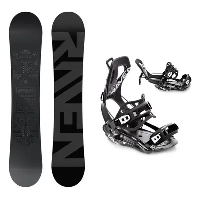 Raven Solid steel snowboard + Raven Fastec FT360 black vázání