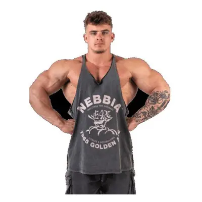 Nebbia Washed muscle back stringer GOLDEN AGE 791