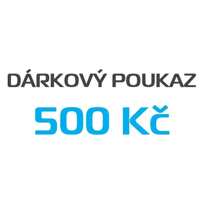 Dárkový poukaz na nákup v hodnotě 500 Kč