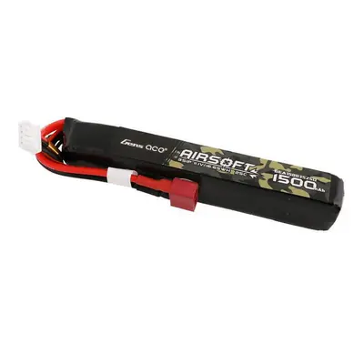 Gens Ace 25C 1500mAh 3S1P 11.1V Airsoft Gun Lipo baterie s T konektorem