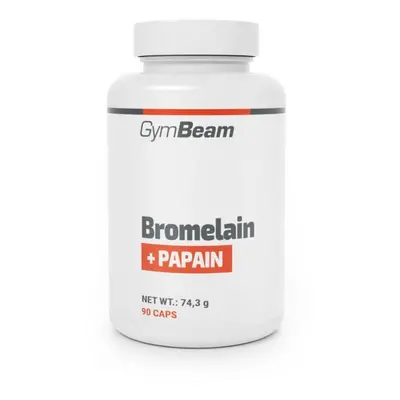 GymBeam Bromelain Papain 90 kaps. (VÝPRODEJ)