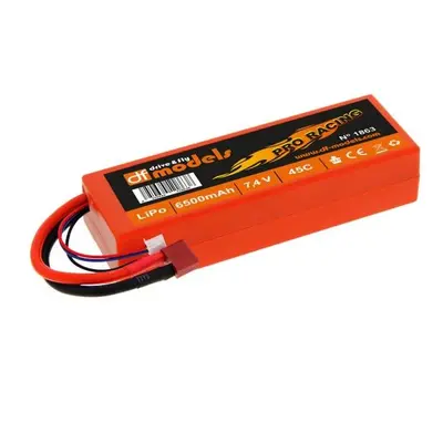 DF models LiPo Aku 7,4 V / 6500 mAh - 45C Pro Racing T-Dean