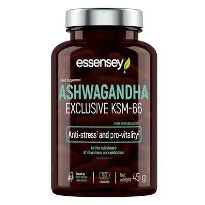 Trec Nutrition ESSENSEY Ashwagandha Exclusive KSM-66 - 90 kapslí