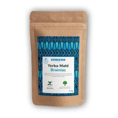 BrainMax Pure Organic Yerba Maté - Brainiac 1000g