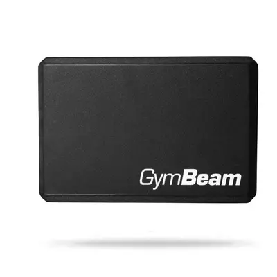 GymBeam Pěnová kostka na jógu Black POUZE černá (VÝPRODEJ)