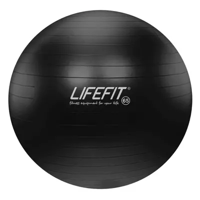 Lifefit Gymnastický míč Anti-burst 65 cm černý