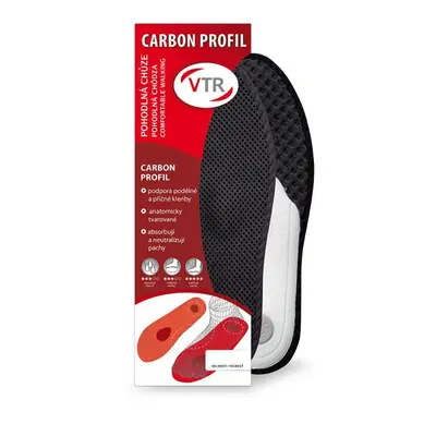 VTR Ortopedické vložky Carbon Profil POUZE 41 (VÝPRODEJ)