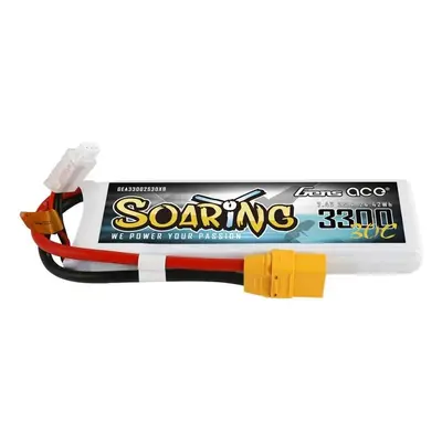 Gens Ace Baterie Soaring 3300mAh 7,4V 30C 2S1P XT90