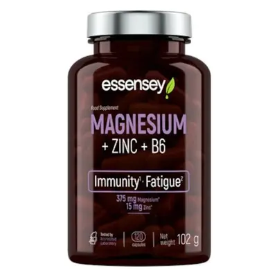 Trec Nutrition ESSENSEY Magnesium + Zinek + B6 - 120 kapslí