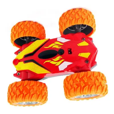 Siva RC oboustranné auto MoonStar Stunt Car 4040 oranžová