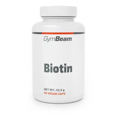 GymBeam D-Biotin (Vitamín B7) 90 kaps.