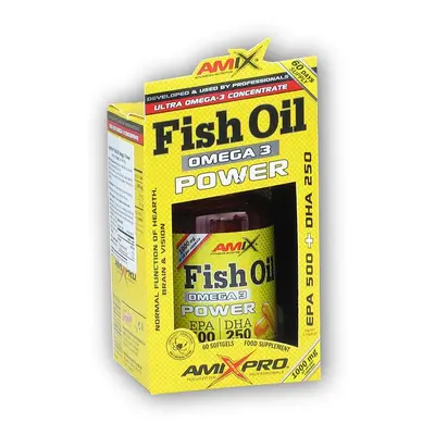 Amix Pro Series Fish Oil Omega 3 Power 60 softgels