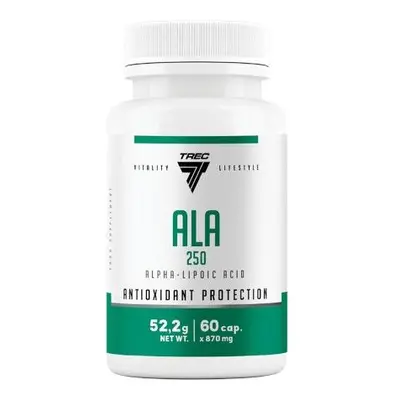 Trec Nutrition Trec ALA 250 - kyselina alfa-lipoová - 60 kapslí