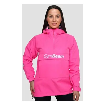 GymBeam Dámská bunda Rain Smock Fuchsia