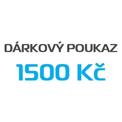 Dárkový poukaz na nákup v hodnotě 1500 Kč