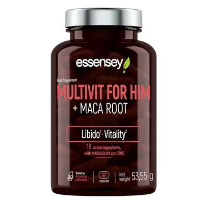 Trec Nutrition ESSENSEY Multivitamíny pro muže s MACA - 90 kapslí