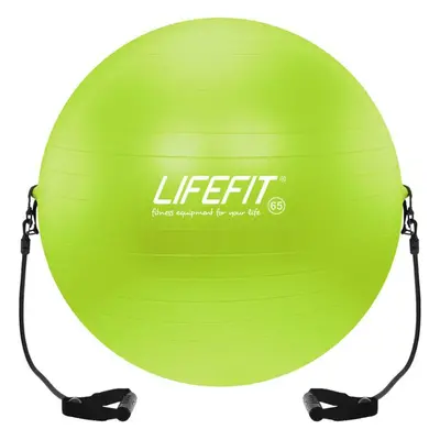 Lifefit Gymnastický míč s expanderem Gymball Expand 65 cm