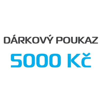 Dárkový poukaz na nákup v hodnotě 5000 Kč