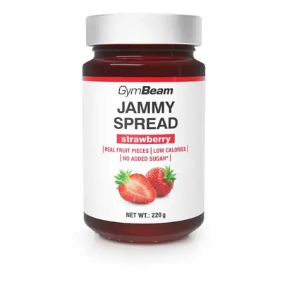 GymBeam Jammy Spread 220 g POUZE lesní ovoce (VÝPRODEJ)