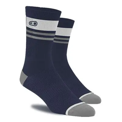 Crankbrothers Icon MTB Sock Navy Blue/White