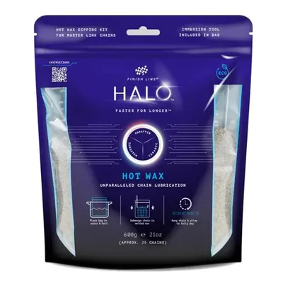 Finish Line HALO™ HOT WAX Lubricant 600g Granular Double Boil Bag + Immersion Tool