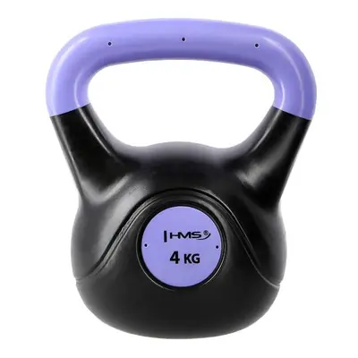 HMS Kompozitový kettlebell KPC04 Vin-Bell 4 kg fialový