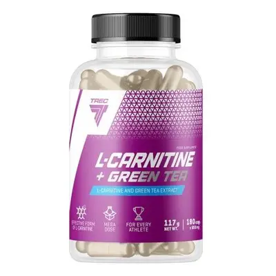 Trec Nutrition Trec L-Carnitine + Green Tea 180 kapslí