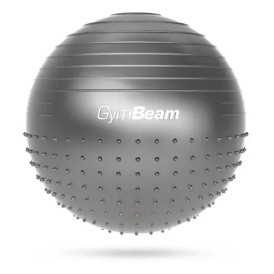 GymBeam Masážní míč FitBall 65 cm POUZE šedá (VÝPRODEJ)