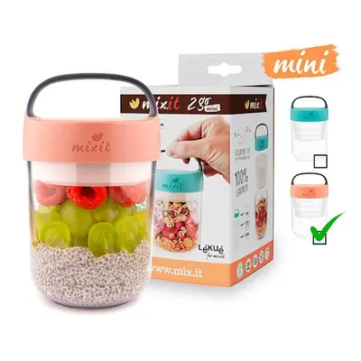 Mixit 2go mini - svačinový box lososový 400ml