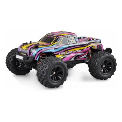 Amewi RC Hyper Go Monster Truck brushless 4WD 1:16 RTR, modročervený