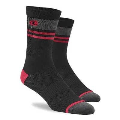 Crankbrothers Icon MTB Sock Black/Red/Grey