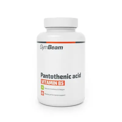 GymBeam Kyselina pantotenová (vitamín B5) 60 kaps.