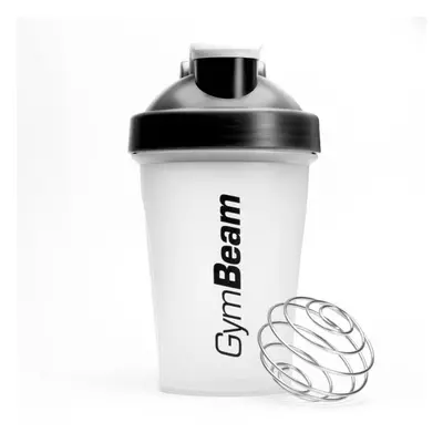 GymBeam Šejkr Blend Bottle průsvitně-černý 400 ml