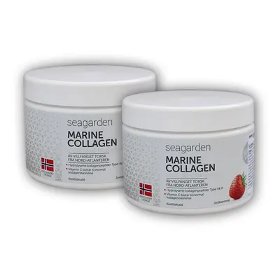 Seagarden 2x Marine Collagen + Vitamin C jahoda 150g