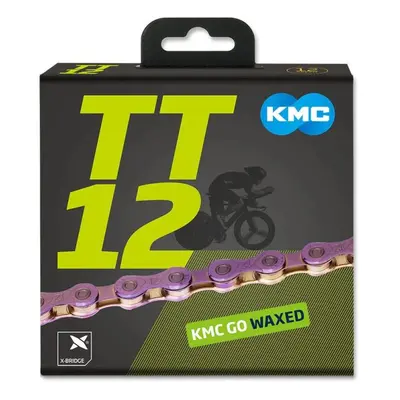 Kmc TT 12 NEO Chrome Waxed BOX řetěz