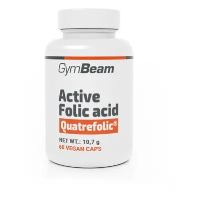 GymBeam Active Folic acid (vitamín B9) 60 kaps.