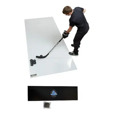 WINNWELL Shooting Pad Extreme Roll Up 3mm 300x150x0,3 cm + Hockey Revolution My Passer nahrávač