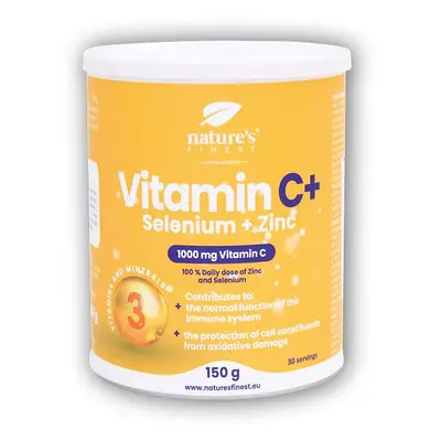 Natures Finest Vitamin C + Selenium + Zinc 150g