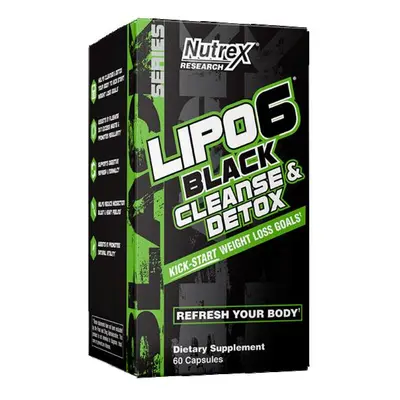 Nutrex Lipo 6 Black Cleanse Detox 60 kapslí