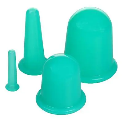 Merco Cups 4Pack masážní silikonové baňky zelená