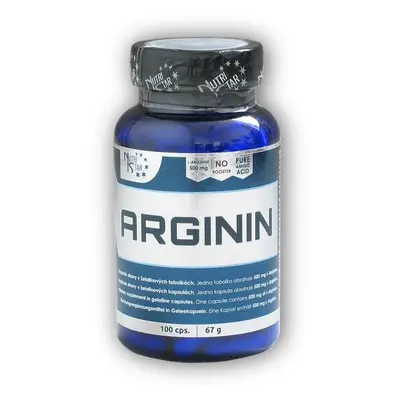 Nutristar Arginin 500 mg 100 kapslí