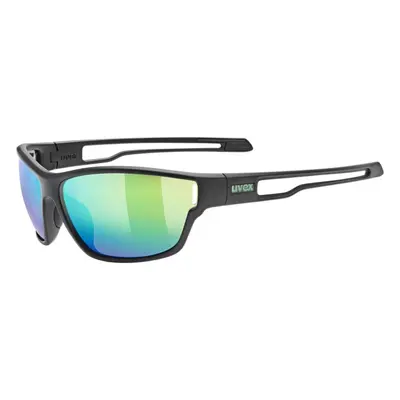 Uvex Sportstyle 806 Black Matt/mir.green