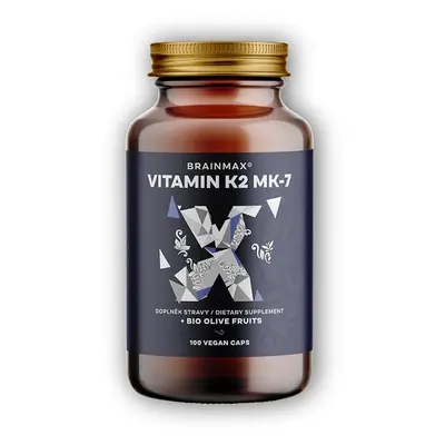 BrainMax Vitamin K2 jako MK7 all-trans 100 kapslí