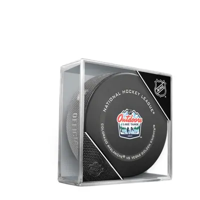 InGlasCo Fanouškovský puk NHL Lake Tahoe Official Game Puck (1ks)